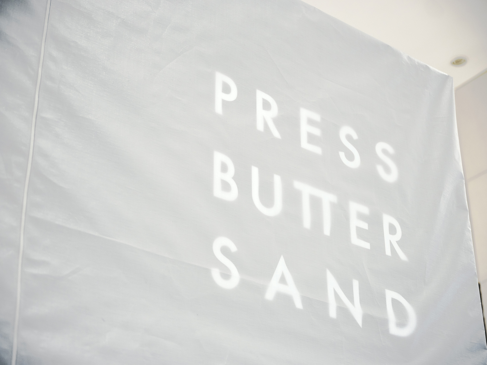 PRESS BUTTER SAND Pop-up Store
